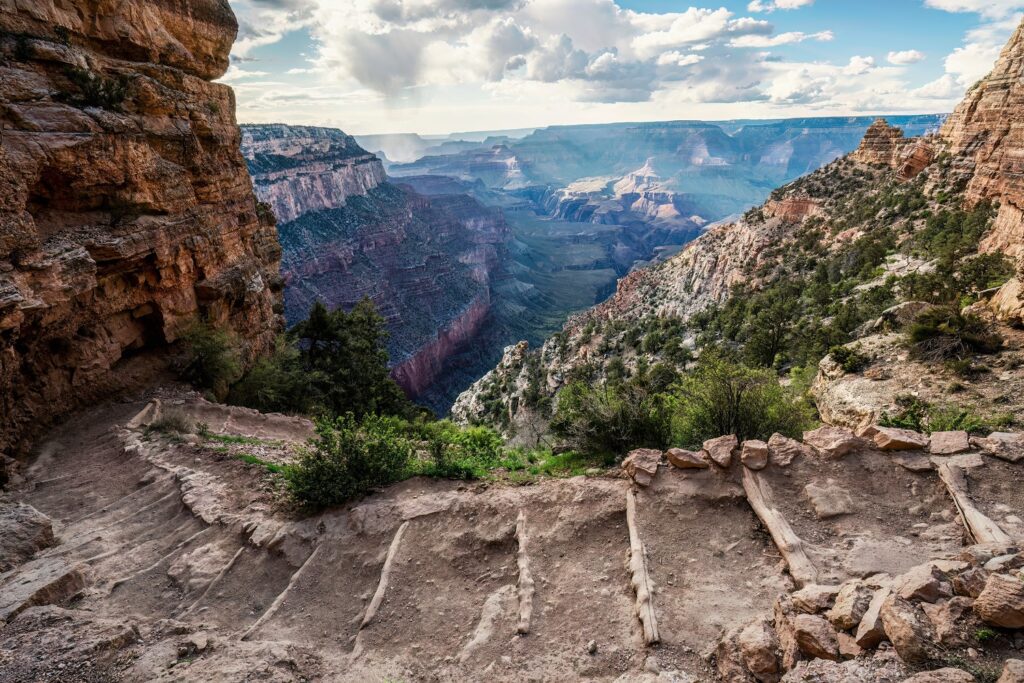 South Kaibab Trail camminare Grand Canyon