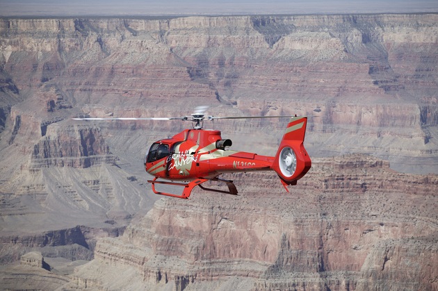 Volo in elicottero sopra il Grand Canyon